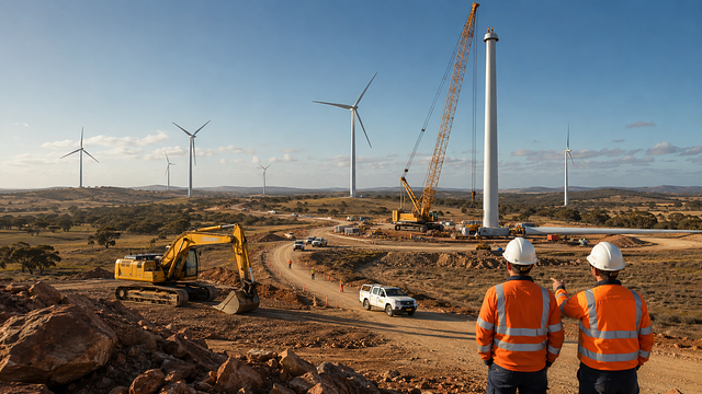 How the Renewable Energy Buildout Is Creating a New Wave of Construction Jobs