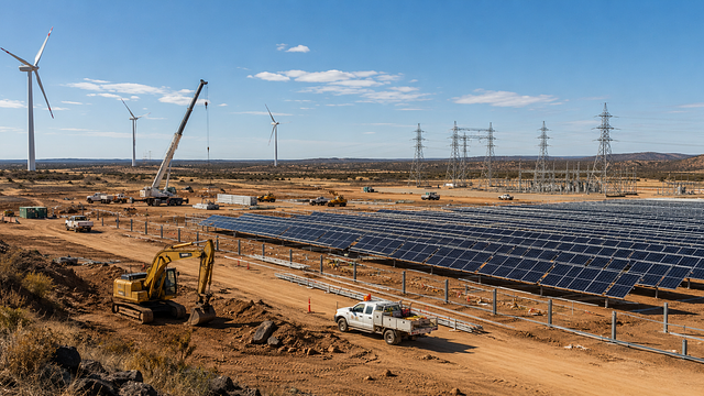The Renewable Energy Construction Boom: Where the Jobs Are and How Long They'll Last
