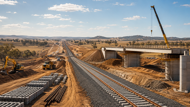 Inland Rail and Australia's Freight Corridor Projects: What They Mean for Civil Construction Jobs