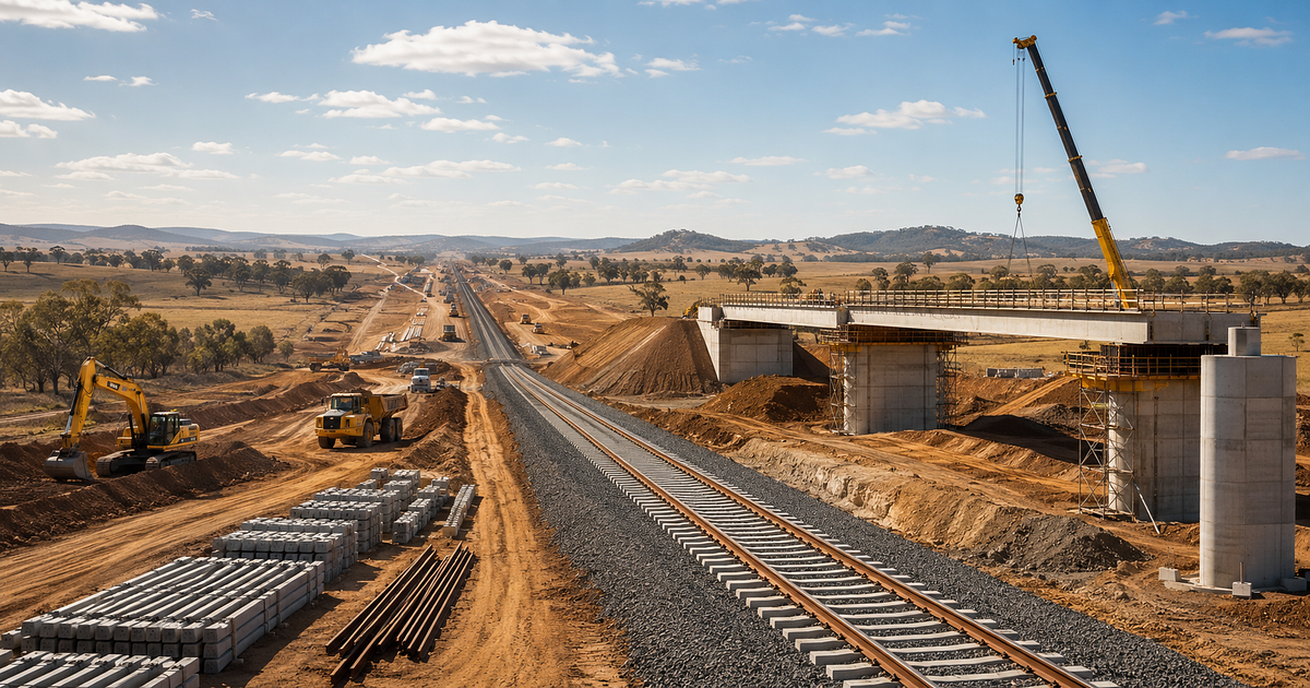 Inland Rail and Australia's Freight Corridor Projects: What They Mean for Civil Construction Jobs