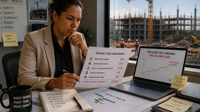 The Cost of Leaving Construction Roles Unfilled