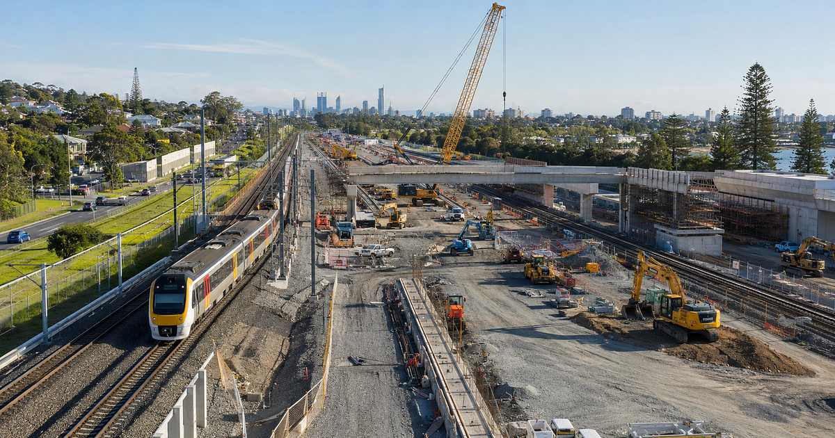 Queensland’s Logan and Gold Coast Faster Rail Moves Into Delivery