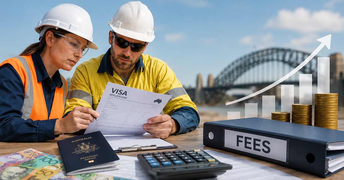Visa Fees Jump From 1 July 2026: What It Means for Construction Hiring and Migrant Workers